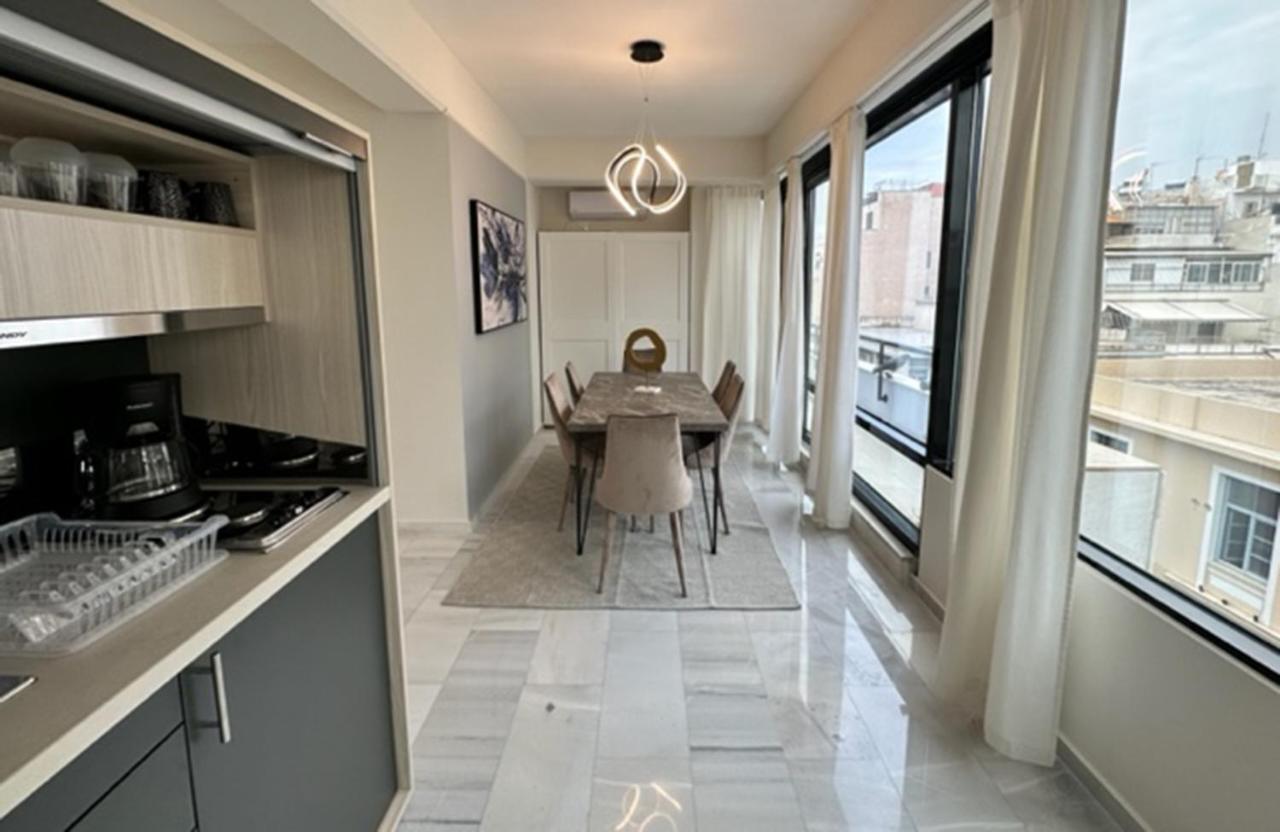 Melma Properties - Aria-Piraeus Central Penthouse Ngoại thất bức ảnh