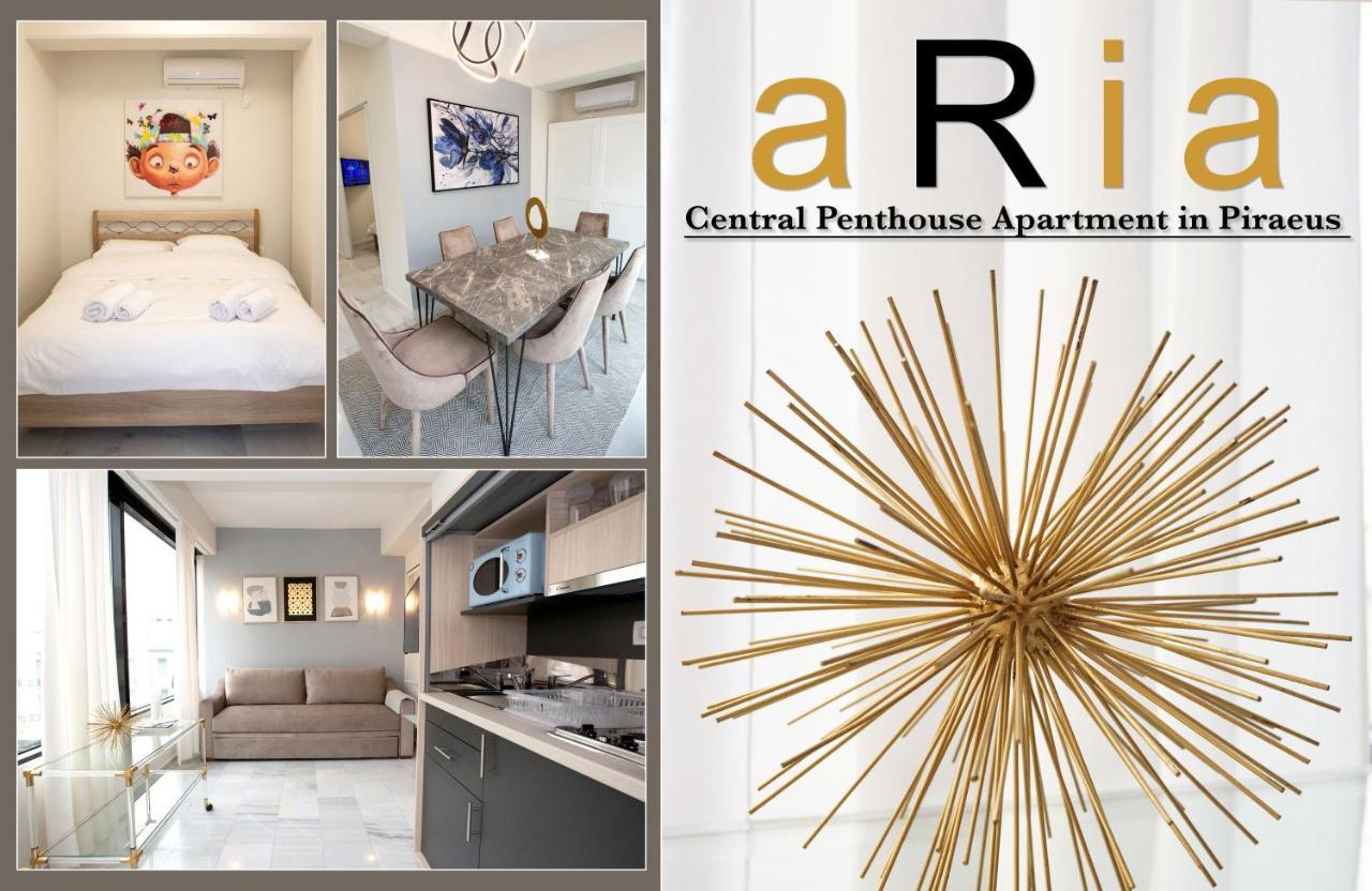 Melma Properties - Aria-Piraeus Central Penthouse Ngoại thất bức ảnh